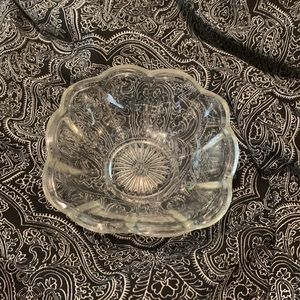 Small vintage glass bowl